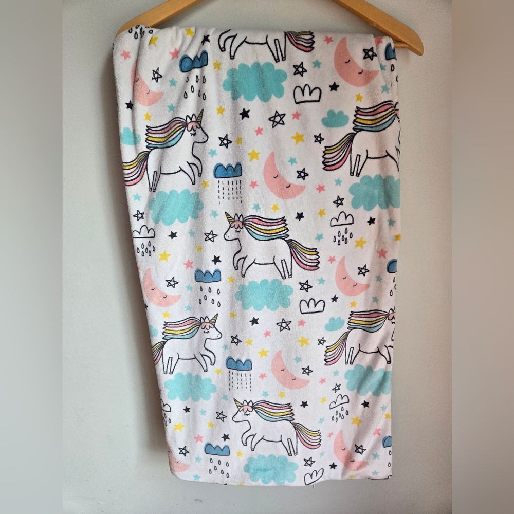LIFE COMFORT Kid Unicorn Patterned Weighted Blanket